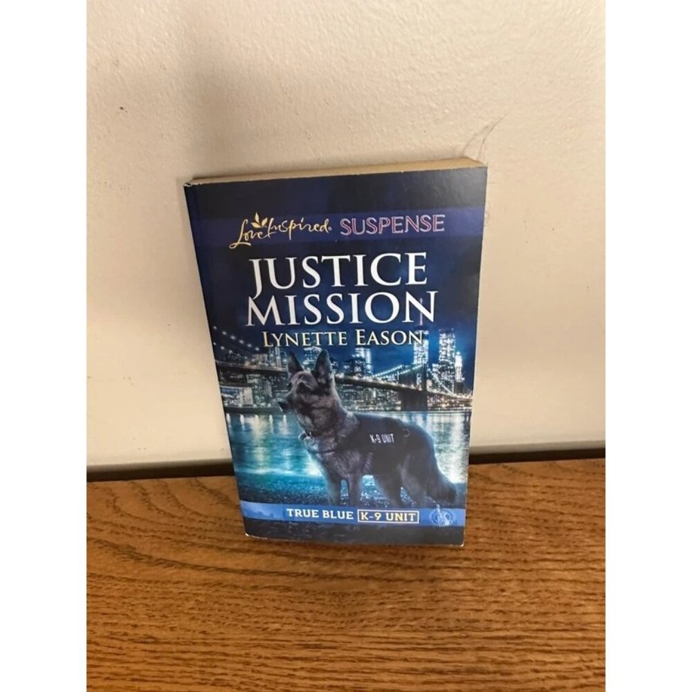 Justice Mission True Blue K-9 Unit Paperback Book harlequin suspense
